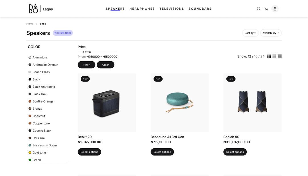 Bang & Olufsen Nigeria